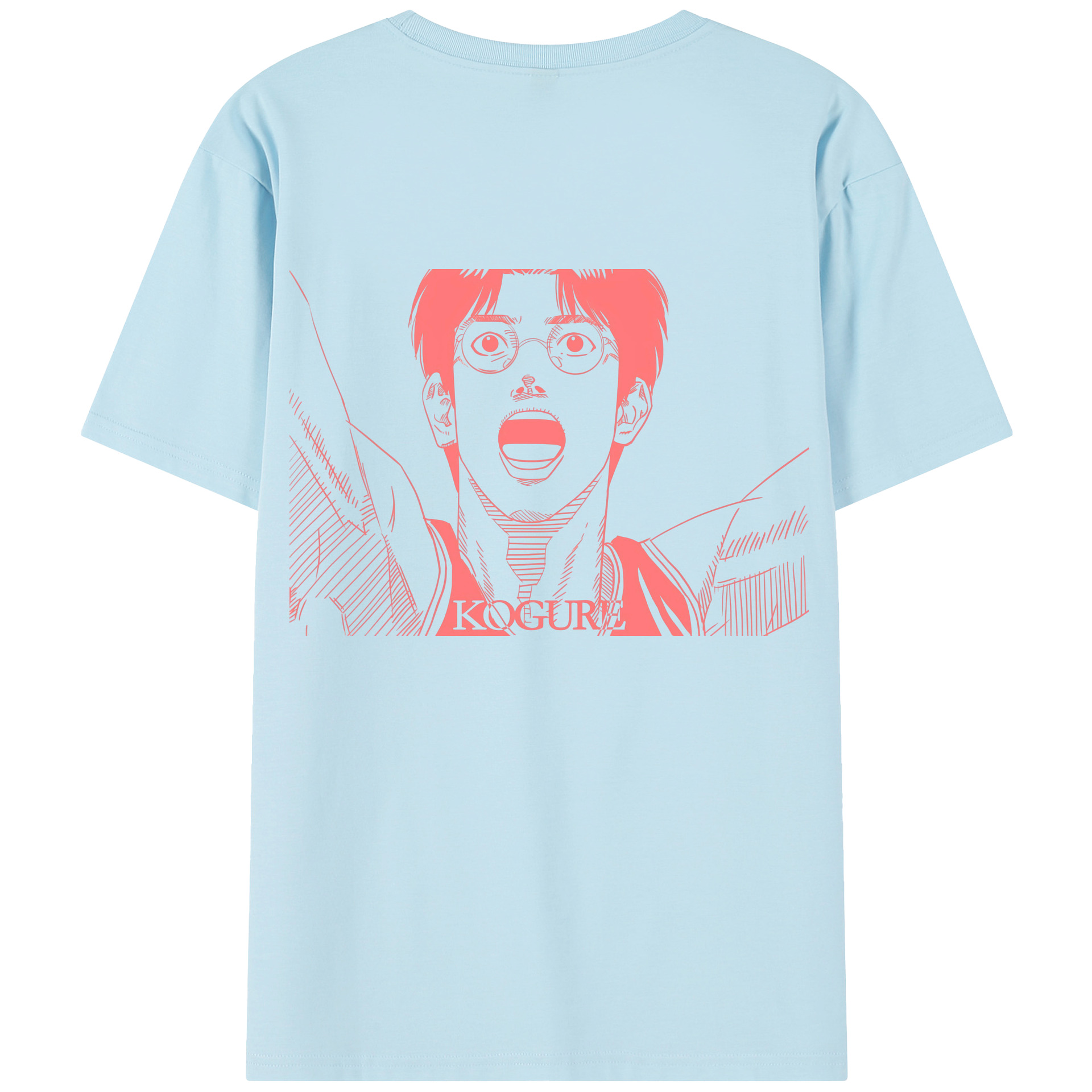 SLAM DUNK／スラムダンク 綿100％半袖Tシャツ（背面プリント）